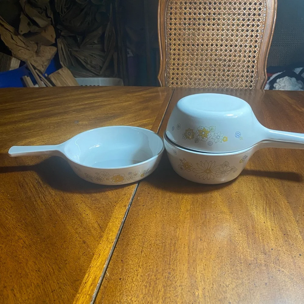 Corningware Floral Bouquet 3 pan set